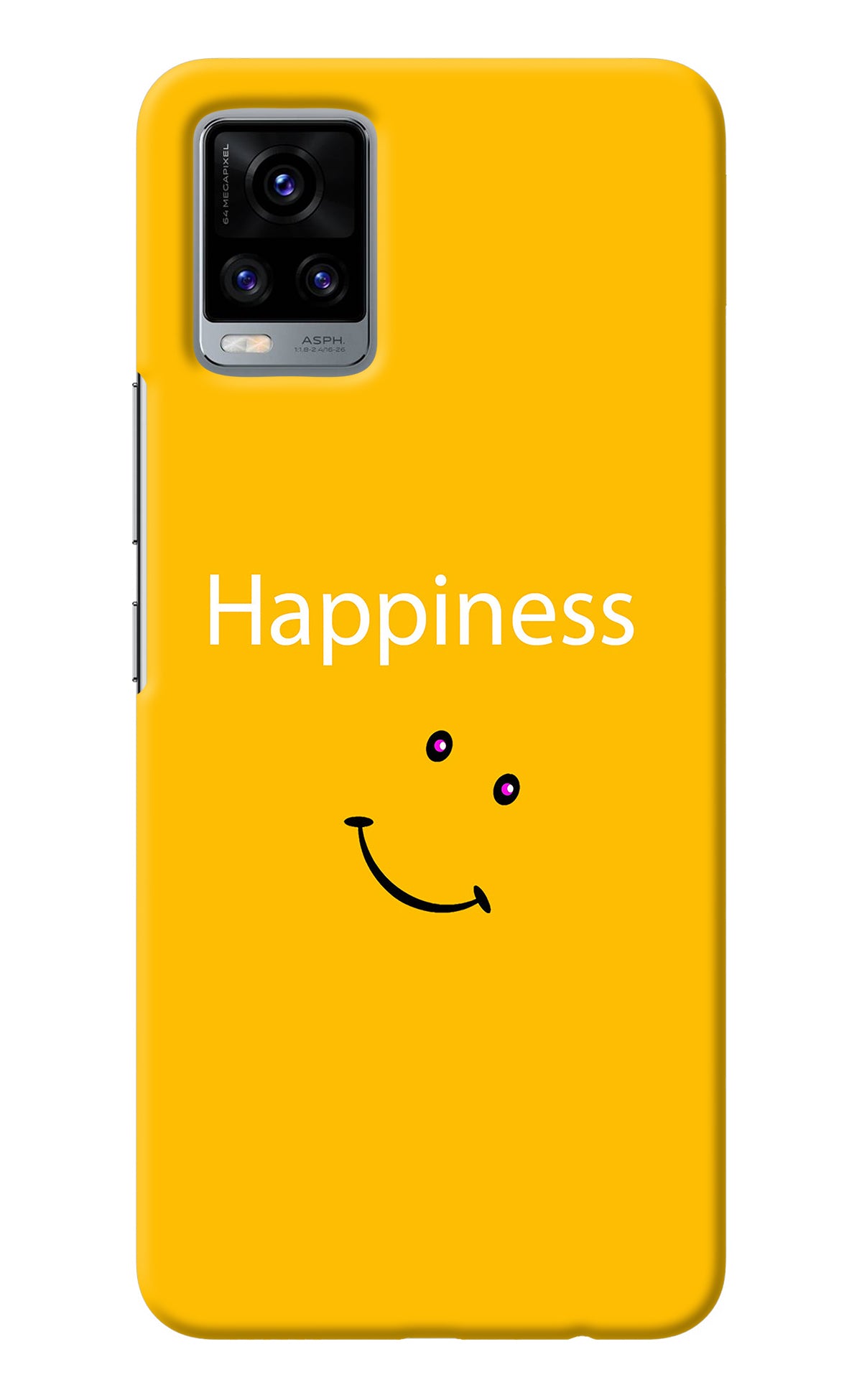 Happiness With Smiley Vivo V20 Back Cover