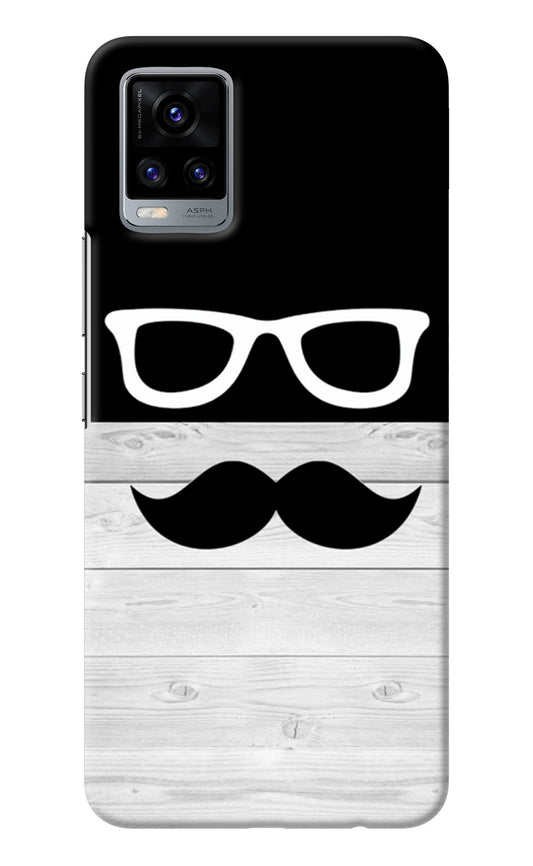 Mustache Vivo V20 Back Cover