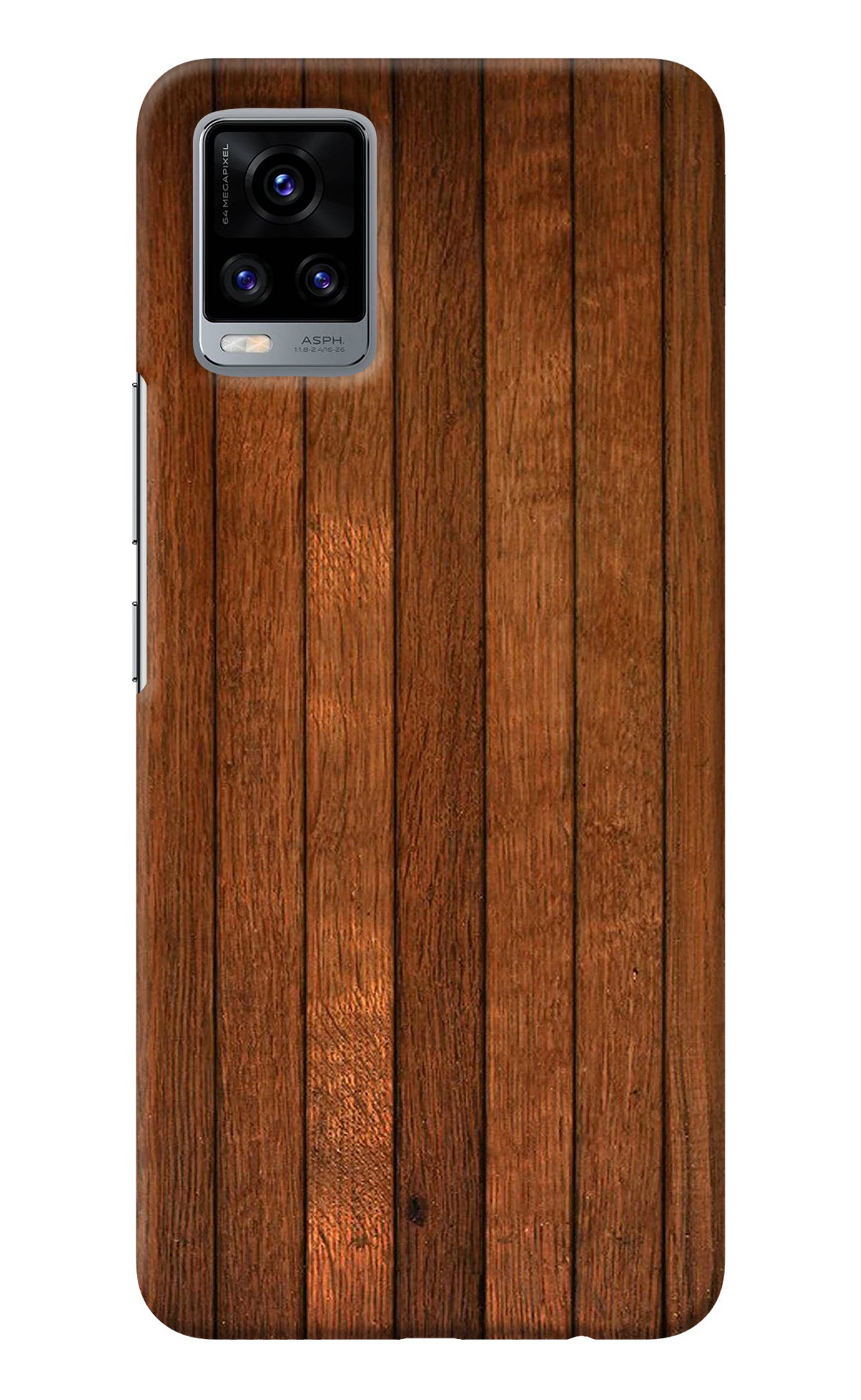 Wooden Artwork Bands Vivo V20 Back Cover