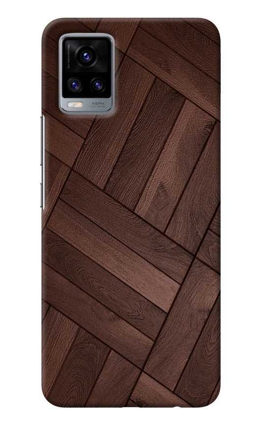 Wooden Texture Design Vivo V20 Back Cover