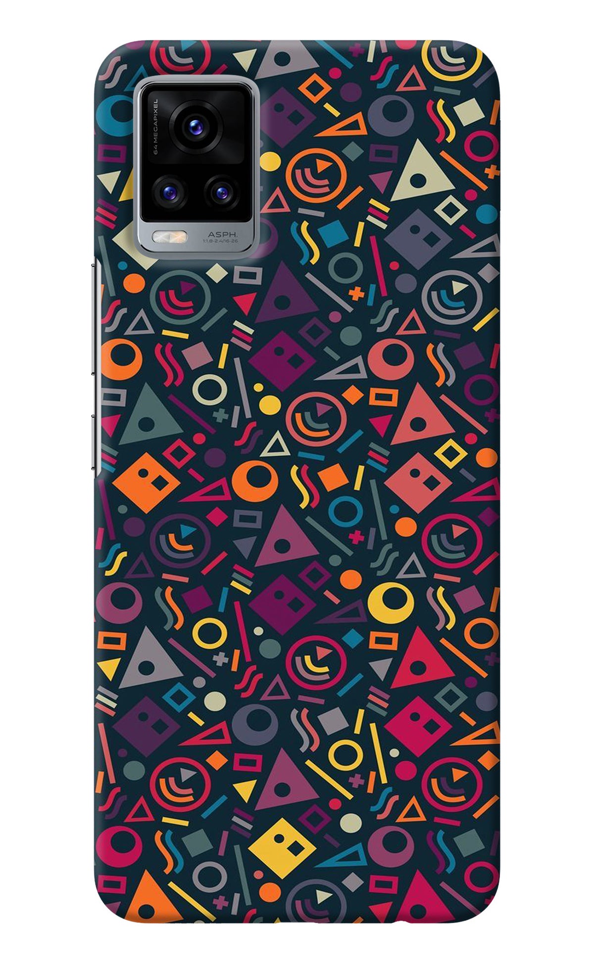 Geometric Abstract Vivo V20 Back Cover