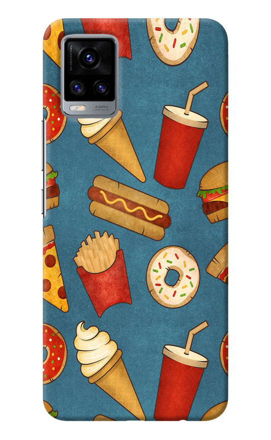 Foodie Vivo V20 Back Cover