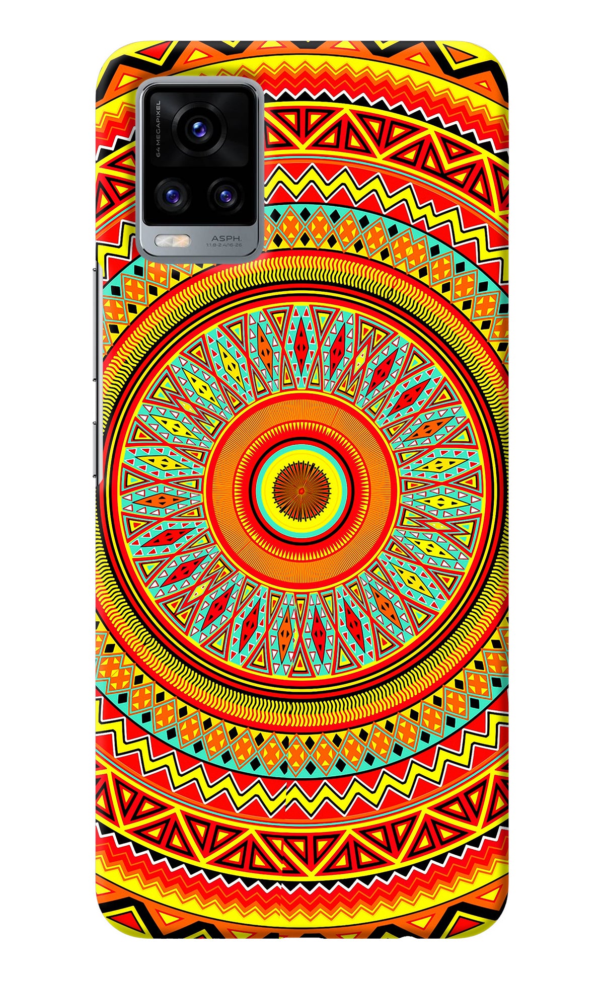 Mandala Pattern Vivo V20 Back Cover