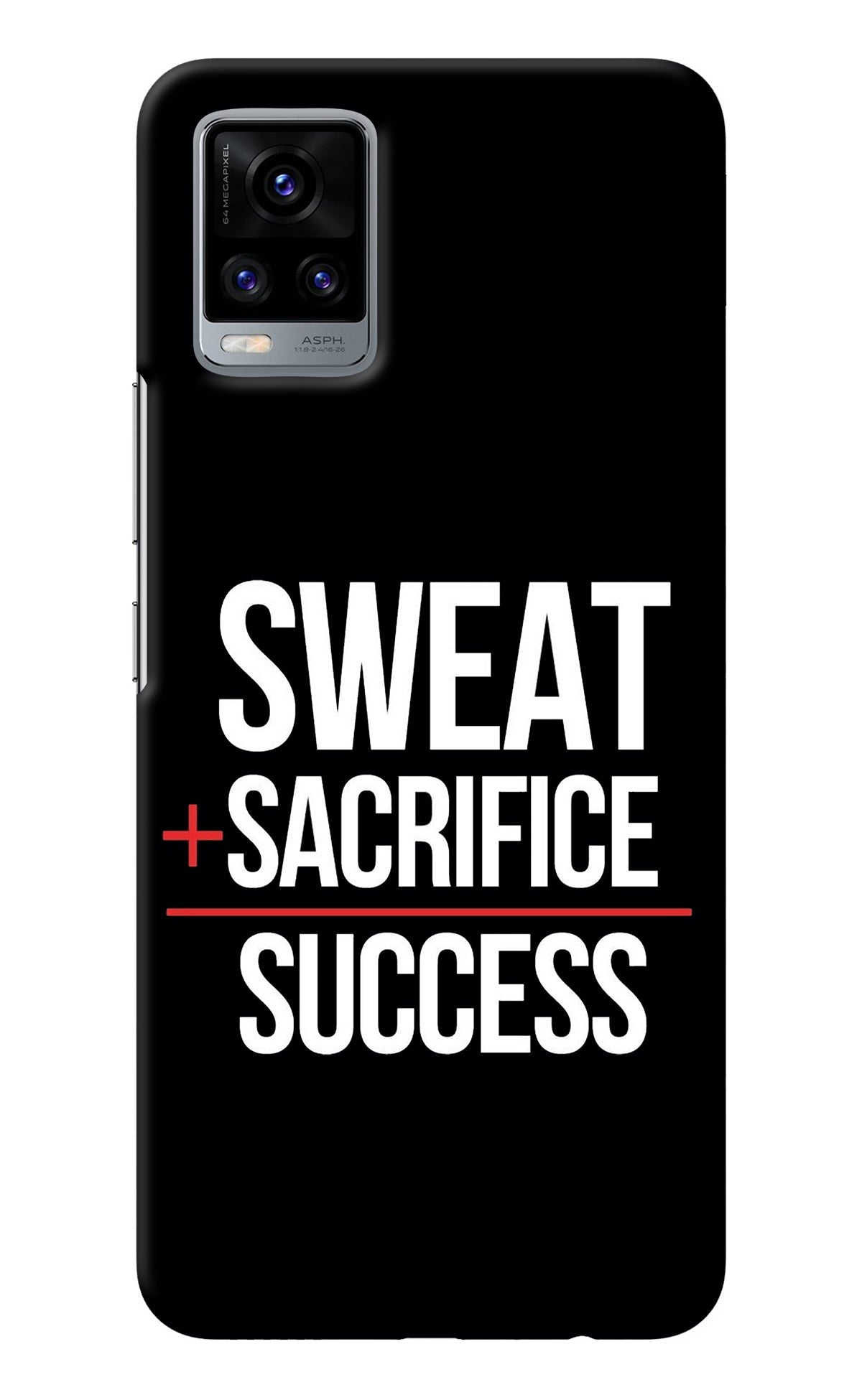 Sweat Sacrifice Success Vivo V20 Back Cover