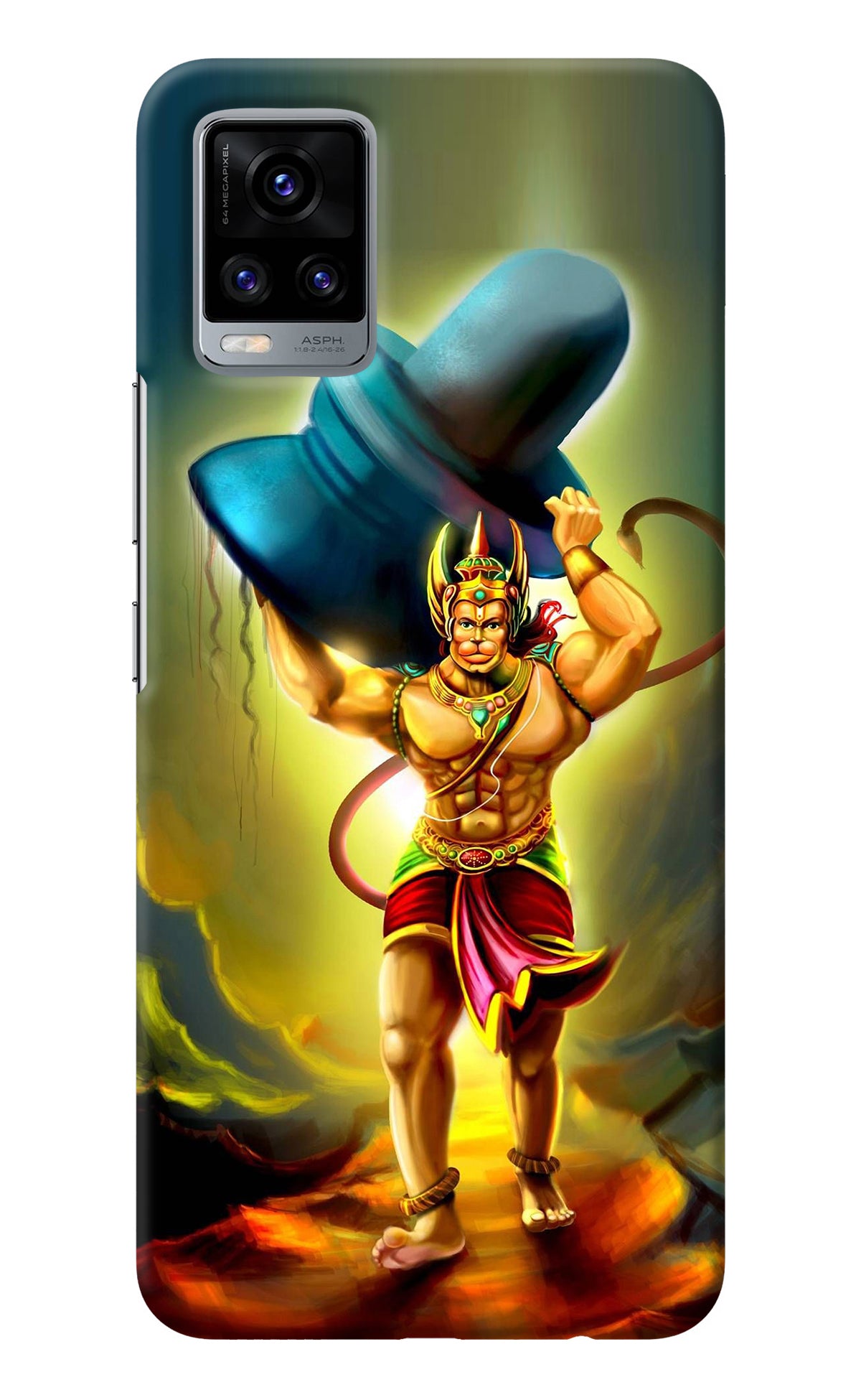 Lord Hanuman Vivo V20 Back Cover