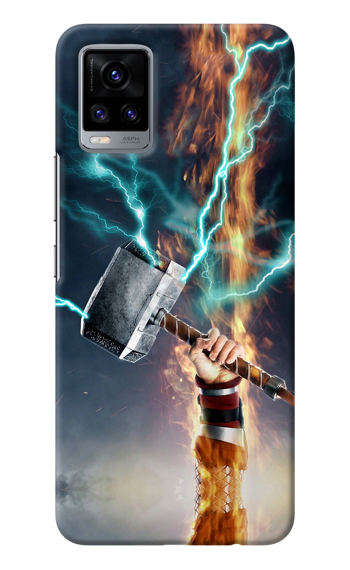 Thor Hammer Mjolnir Vivo V20 Back Cover