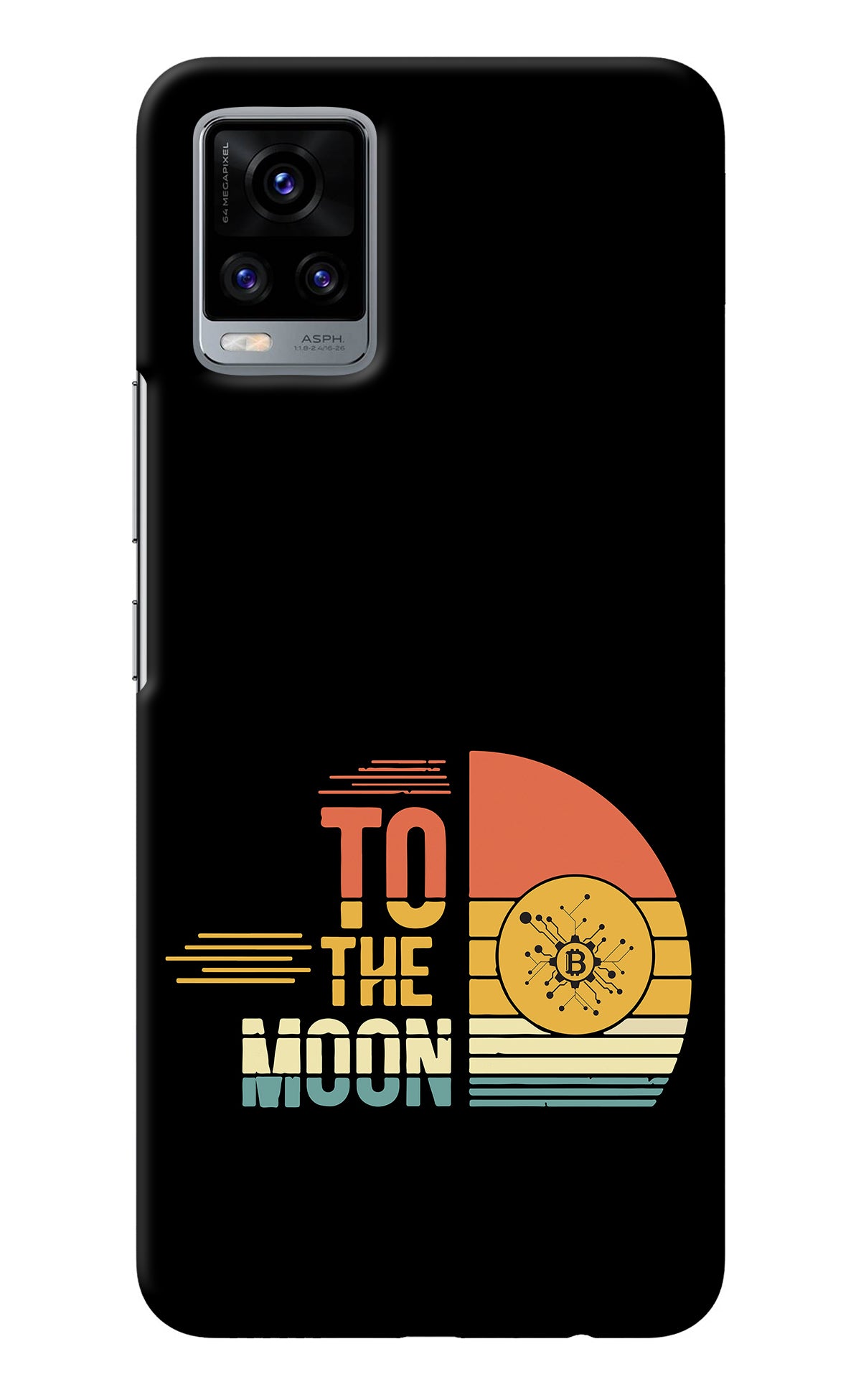 To the Moon Vivo V20 Back Cover