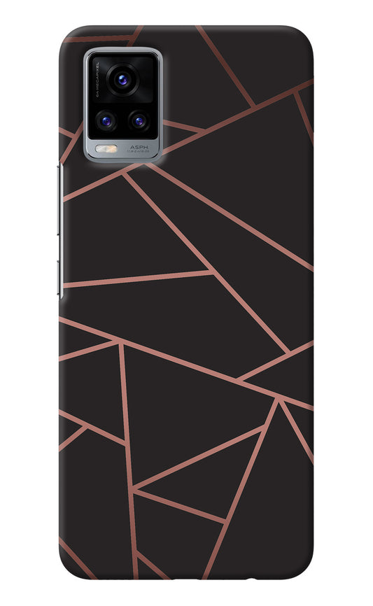 Geometric Pattern Vivo V20 Back Cover