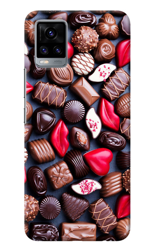 Chocolates Vivo V20 Back Cover