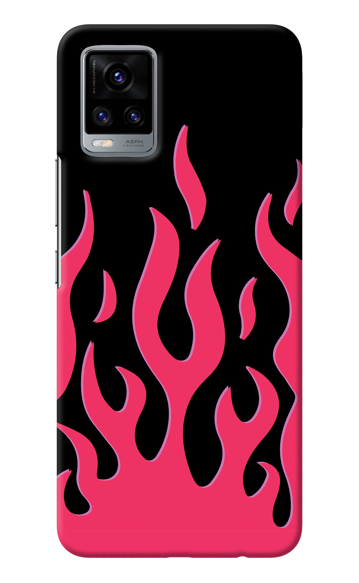 Fire Flames Vivo V20 Back Cover