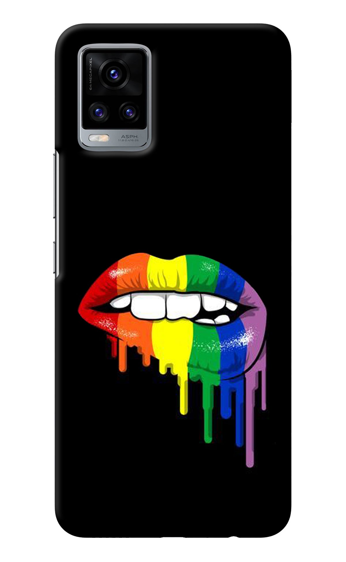 Lips Biting Vivo V20 Back Cover