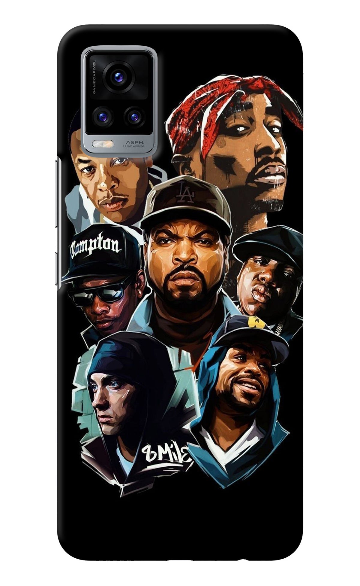 Rappers Vivo V20 Back Cover