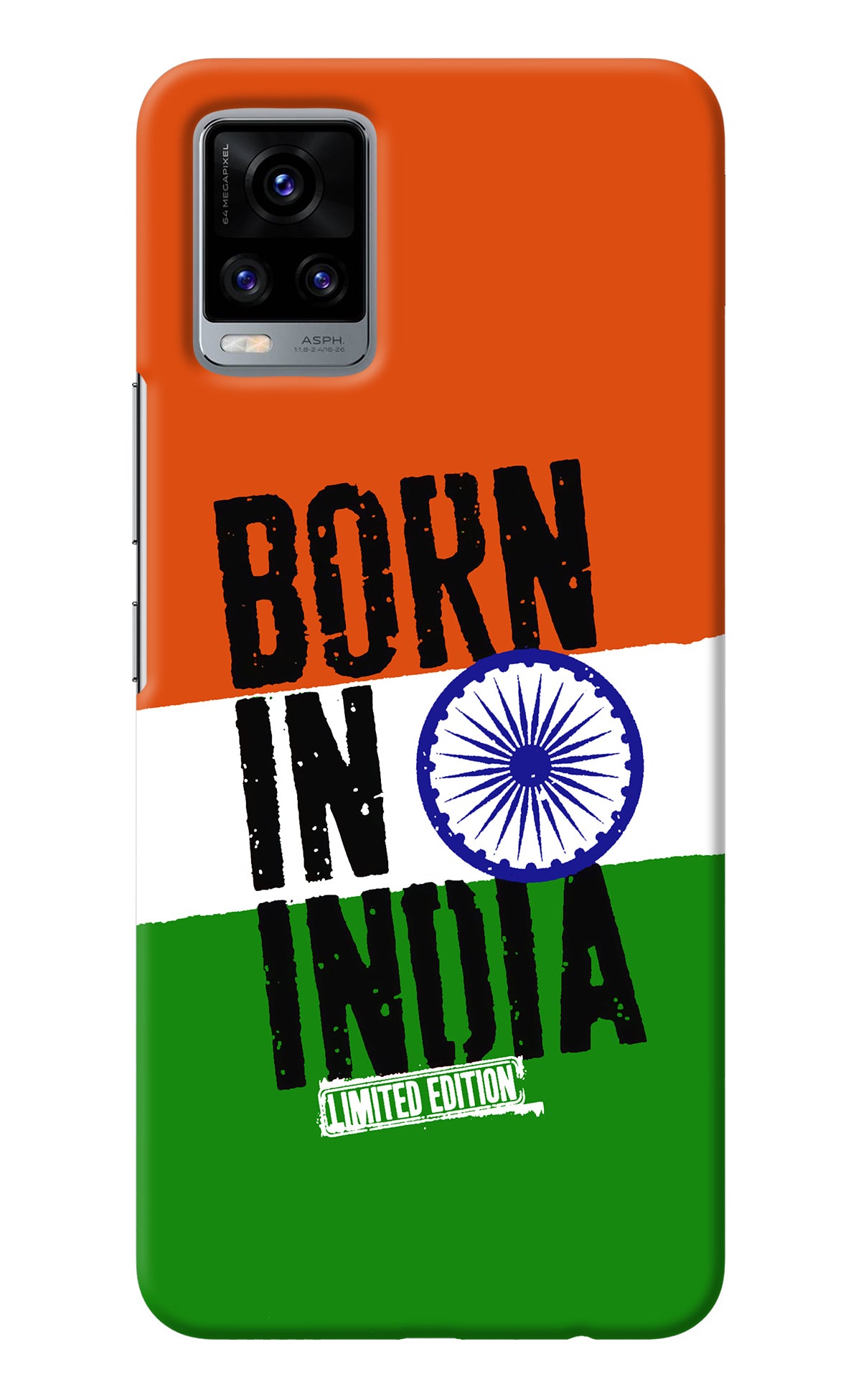 Born in India Vivo V20 Back Cover