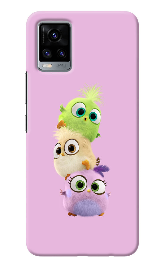 Cute Little Birds Vivo V20 Back Cover