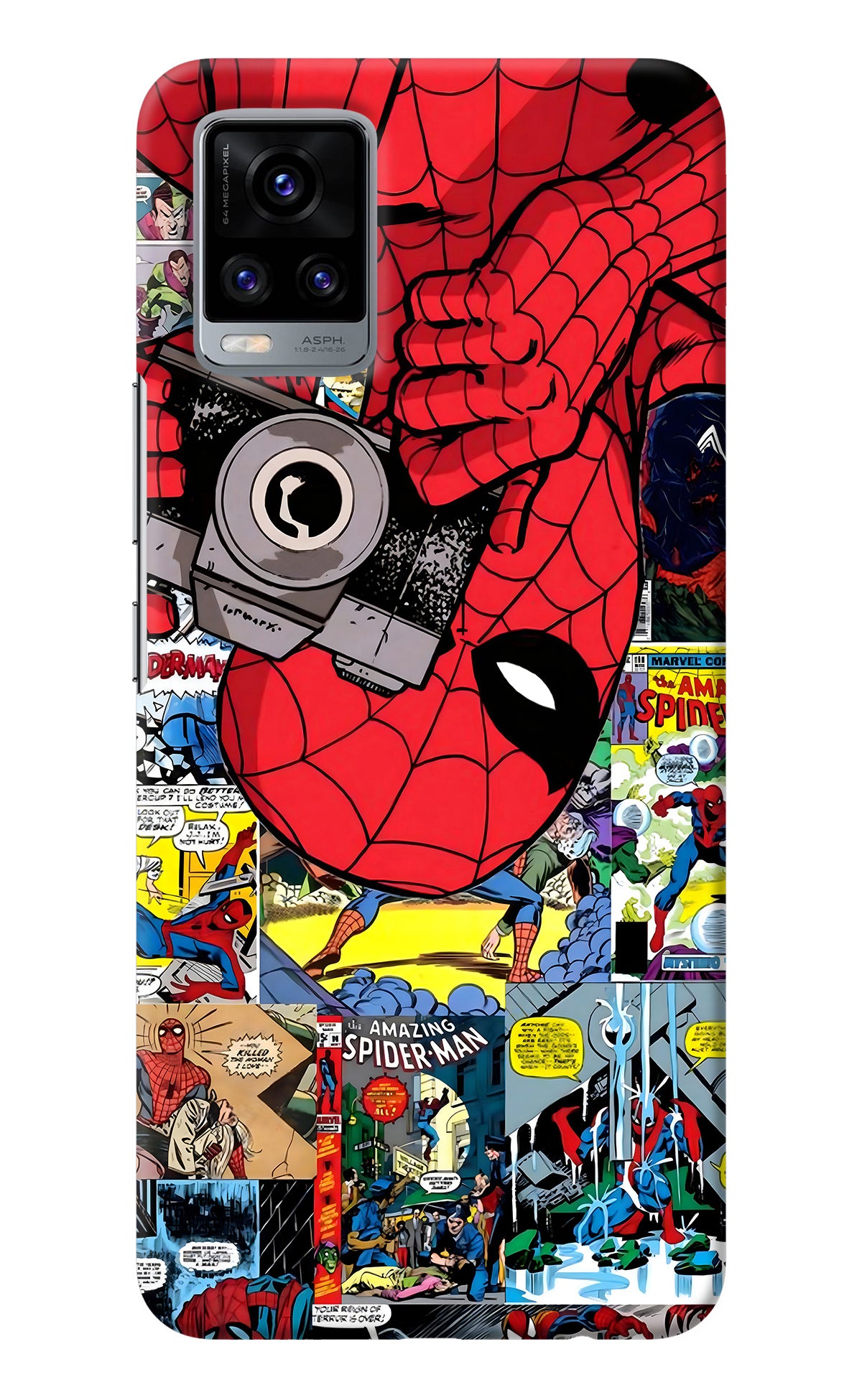 Spider Man Vivo V20 Back Cover