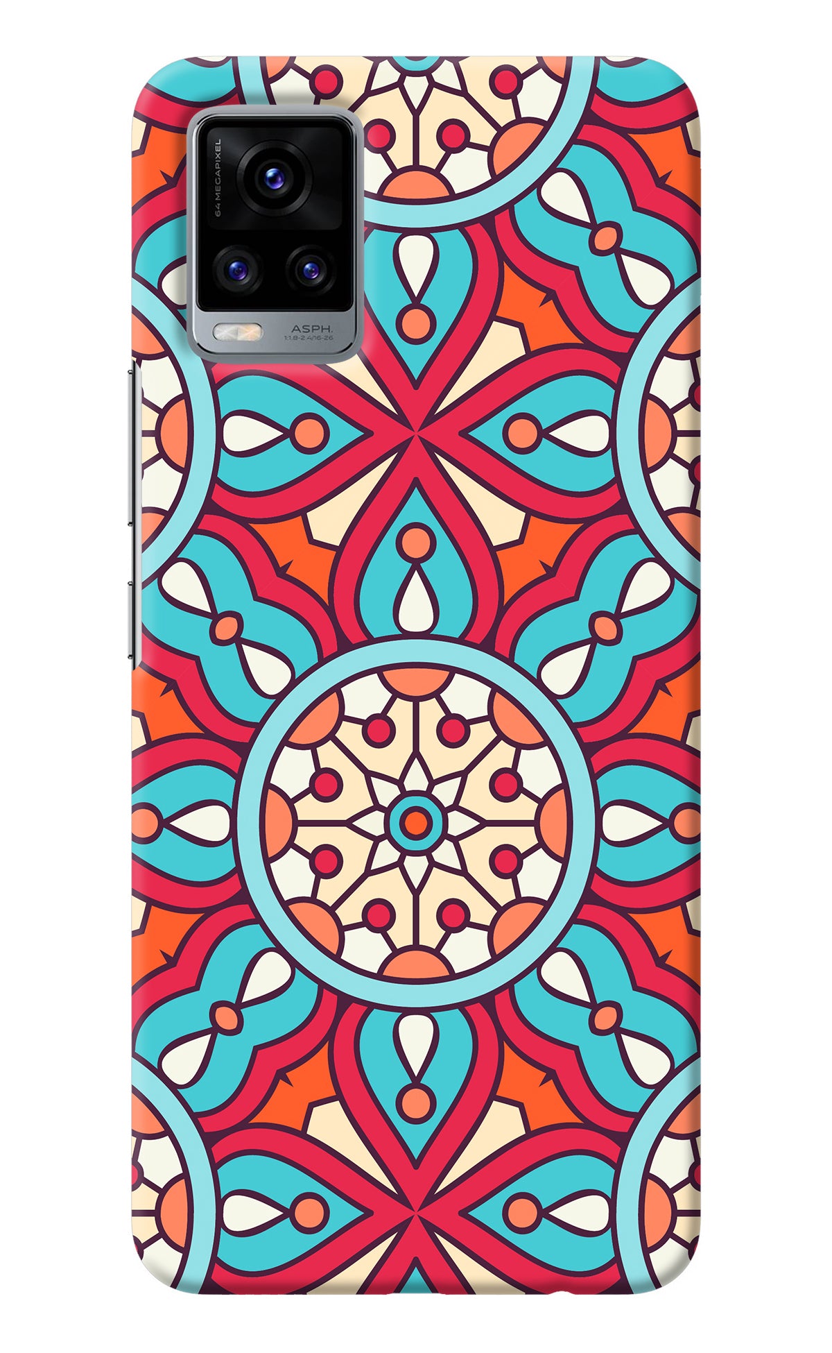 Mandala Geometric Vivo V20 Back Cover