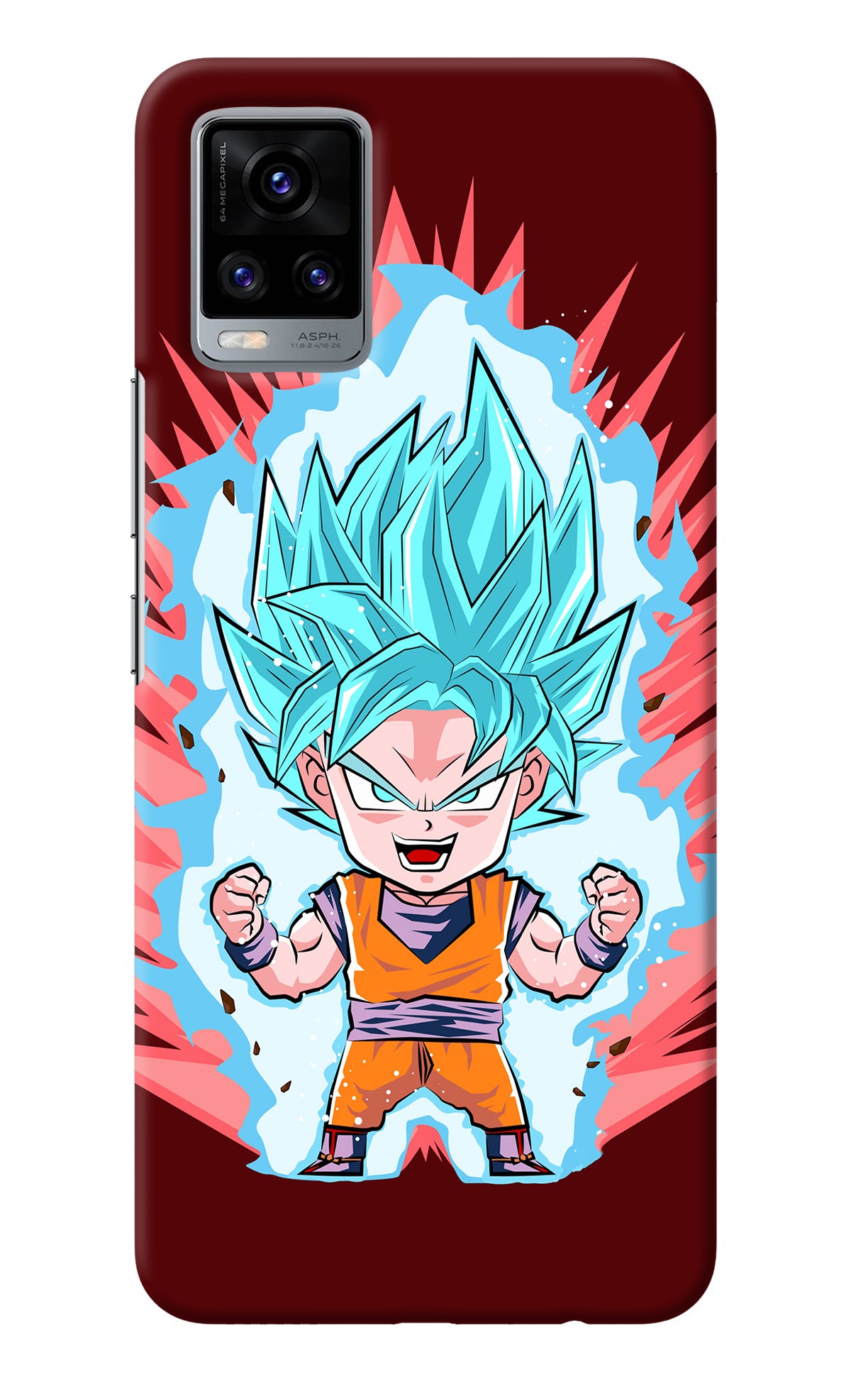 Goku Little Vivo V20 Back Cover