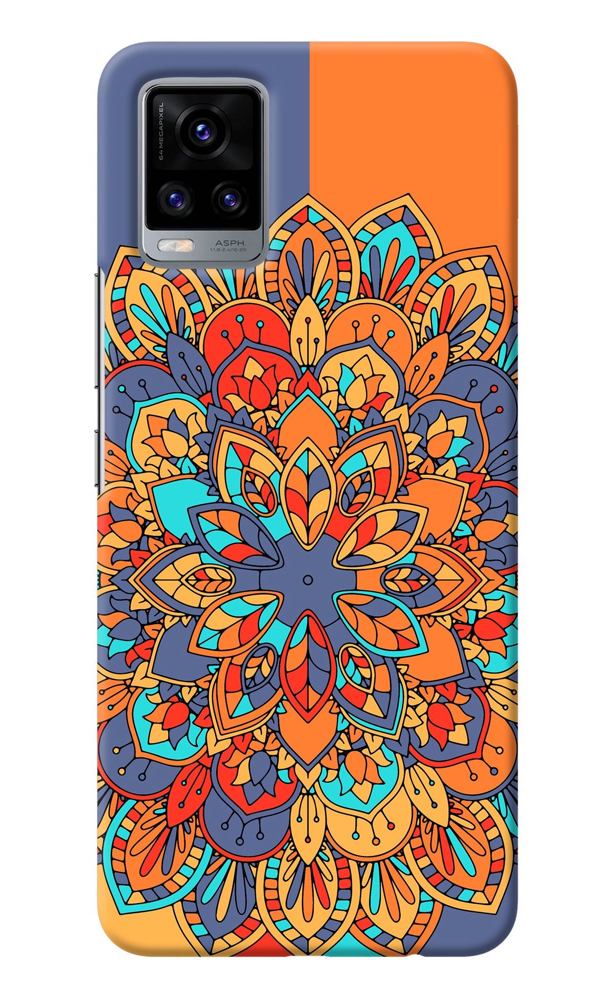 Color Mandala Vivo V20 Back Cover