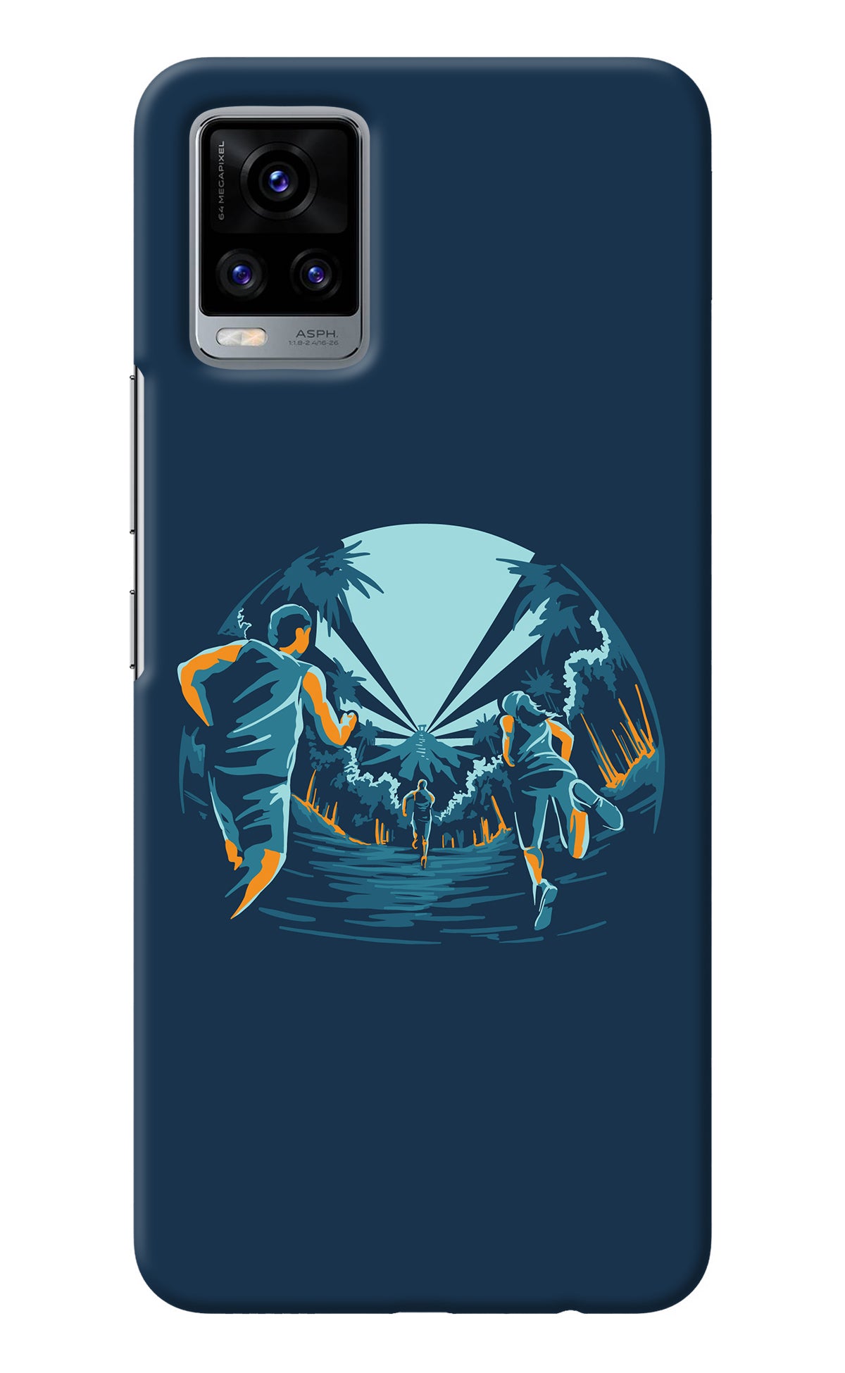 Team Run Vivo V20 Back Cover