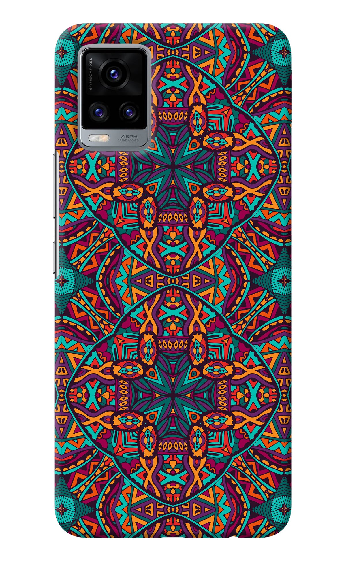 Colour Mandala Vivo V20 Back Cover