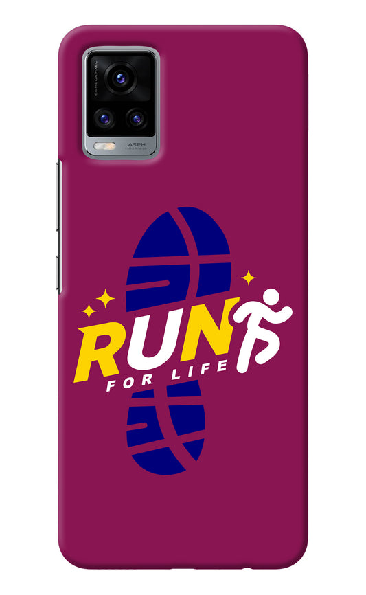 Run for Life Vivo V20 Back Cover