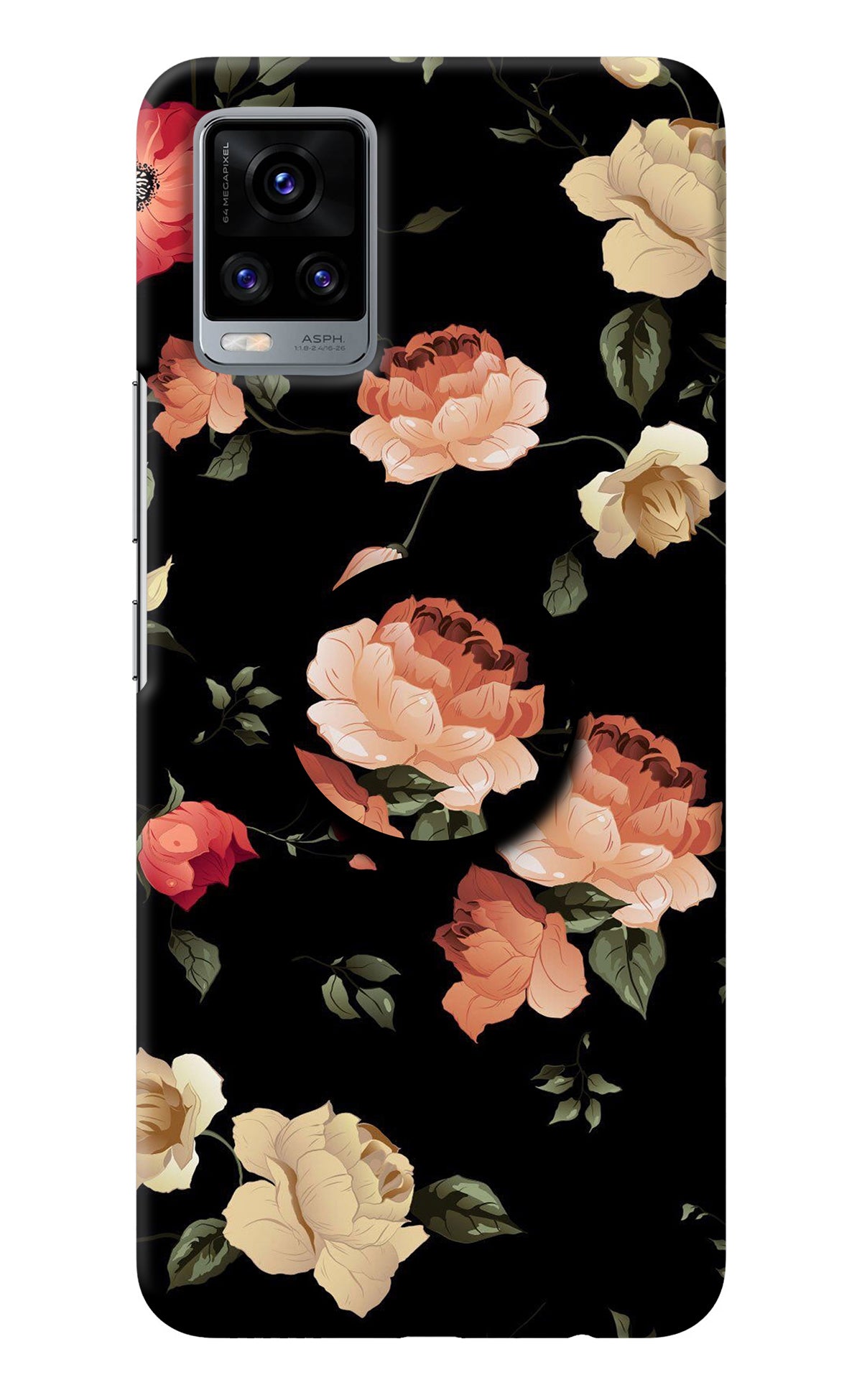 Flowers Vivo V20 Pop Case