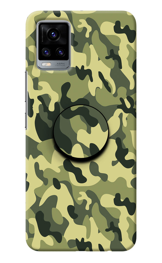 Camouflage Vivo V20 Pop Case