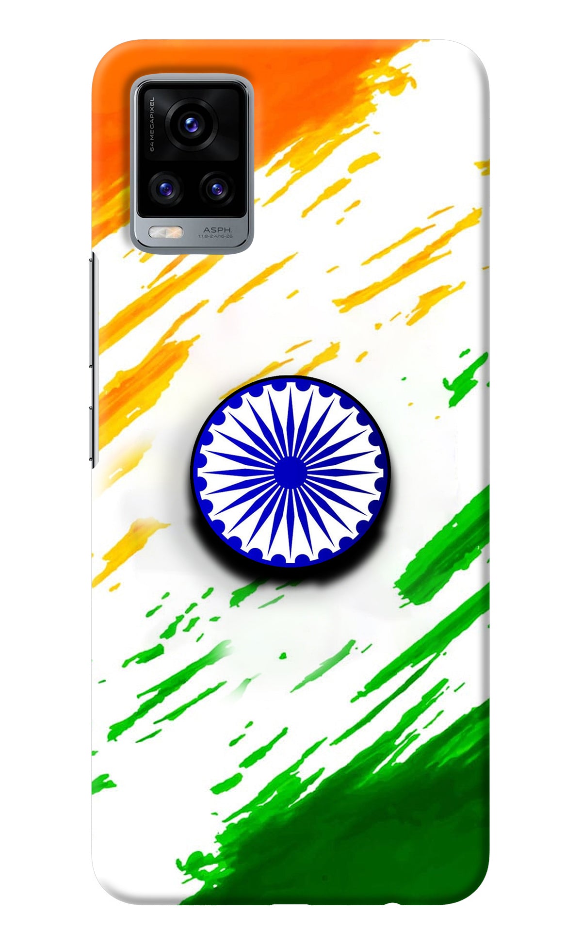 Indian Flag Ashoka Chakra Vivo V20 Pop Case