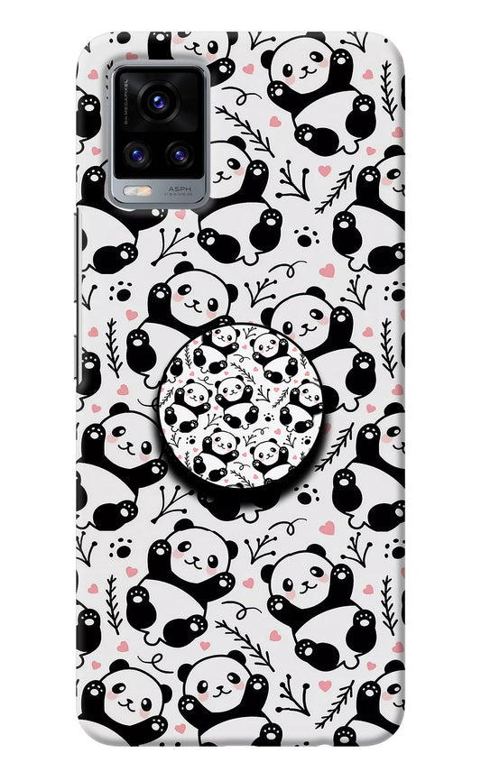 Cute Panda Vivo V20 Pop Case