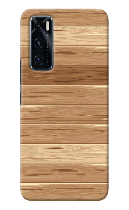 Wooden Vector Vivo V20 SE Back Cover