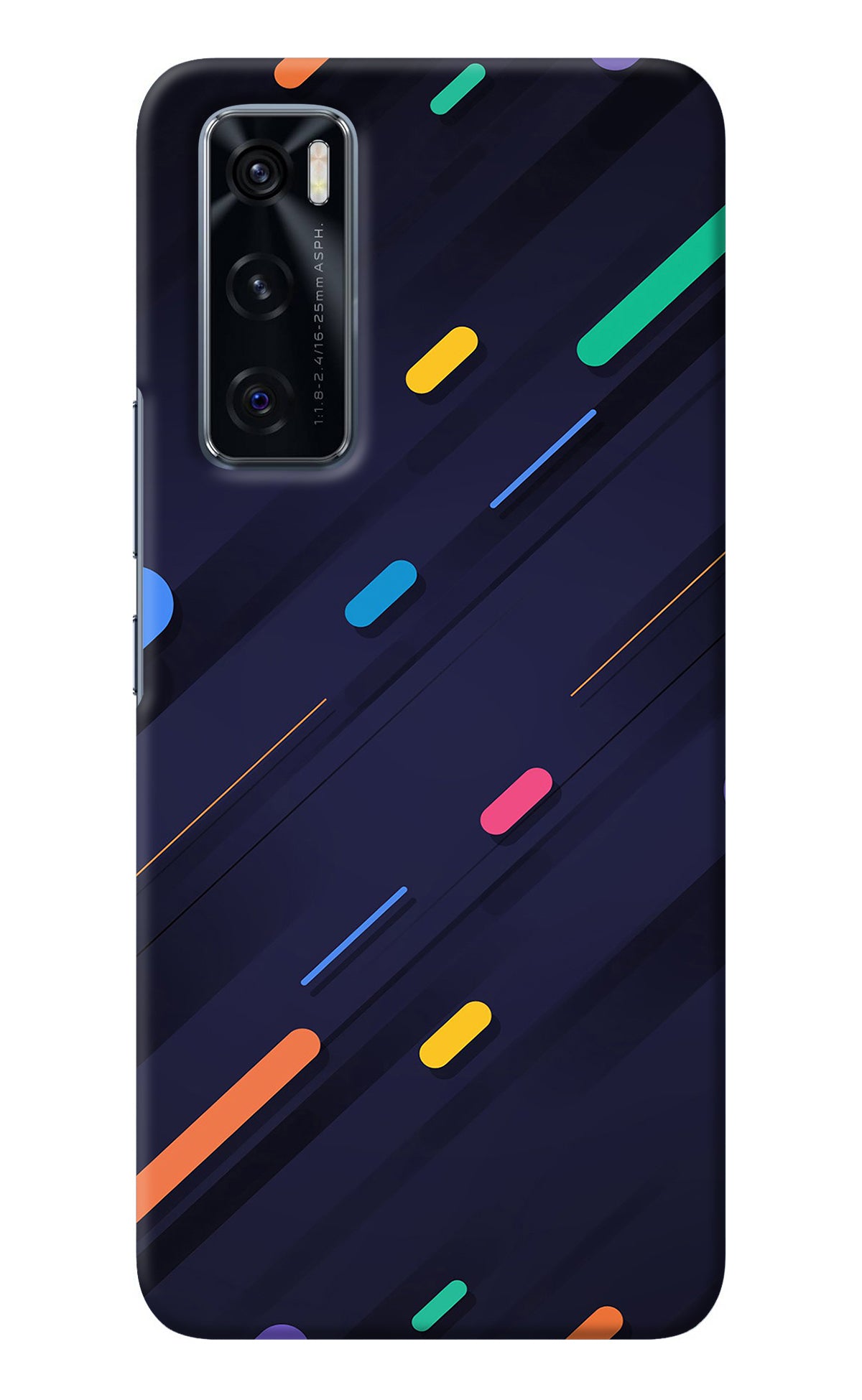 Abstract Design Vivo V20 SE Back Cover