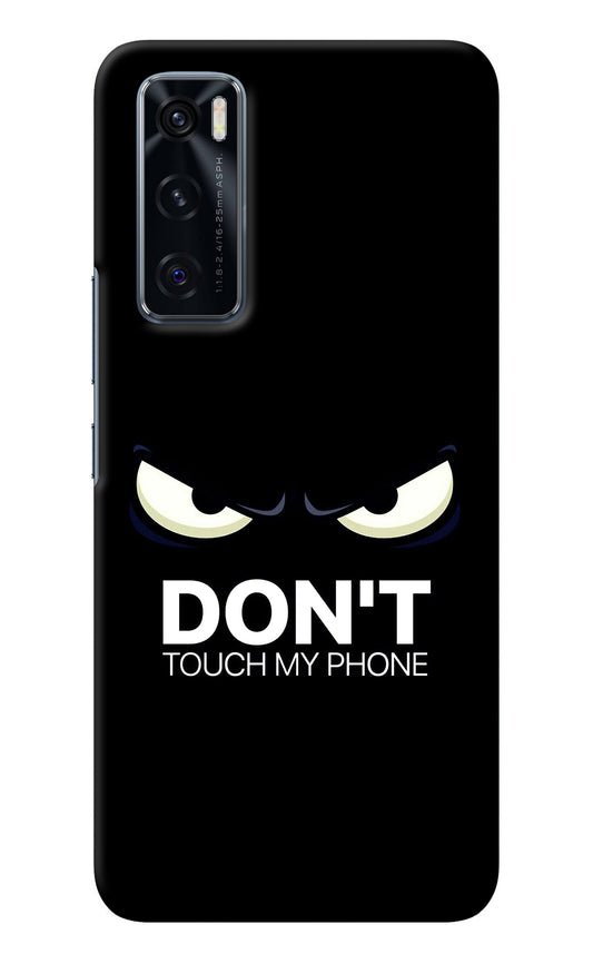 Don'T Touch My Phone Vivo V20 SE Back Cover