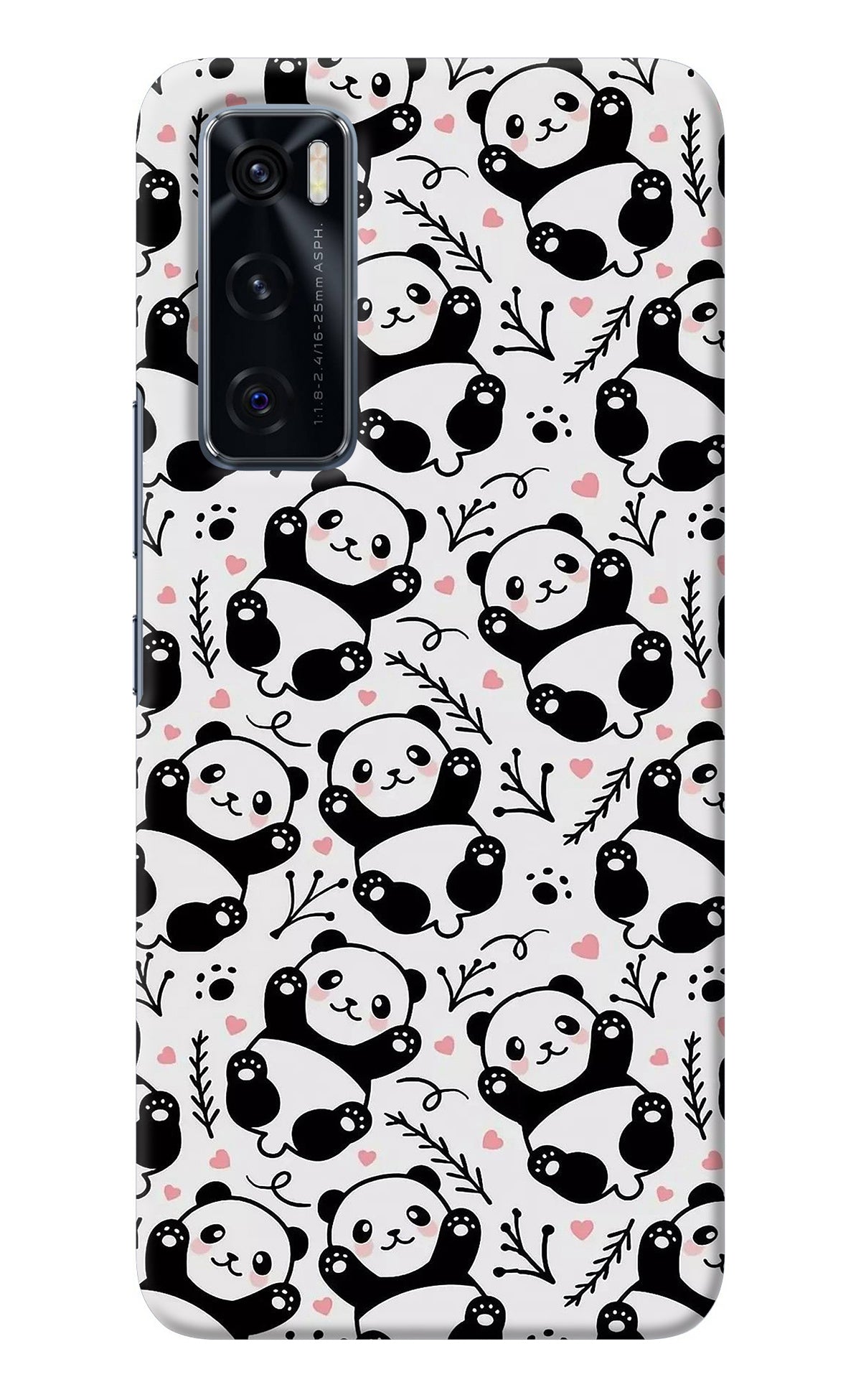 Cute Panda Vivo V20 SE Back Cover