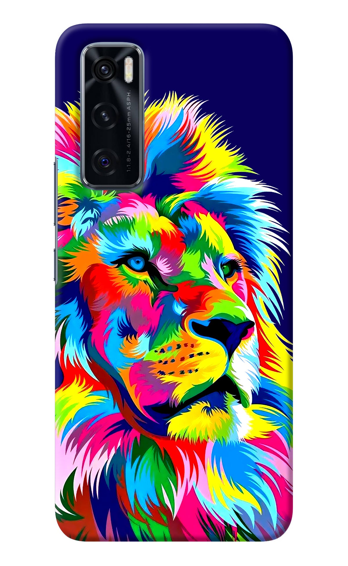 Vector Art Lion Vivo V20 SE Back Cover