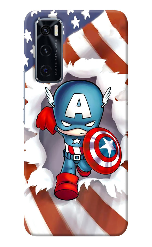 Captain America Vivo V20 SE Back Cover