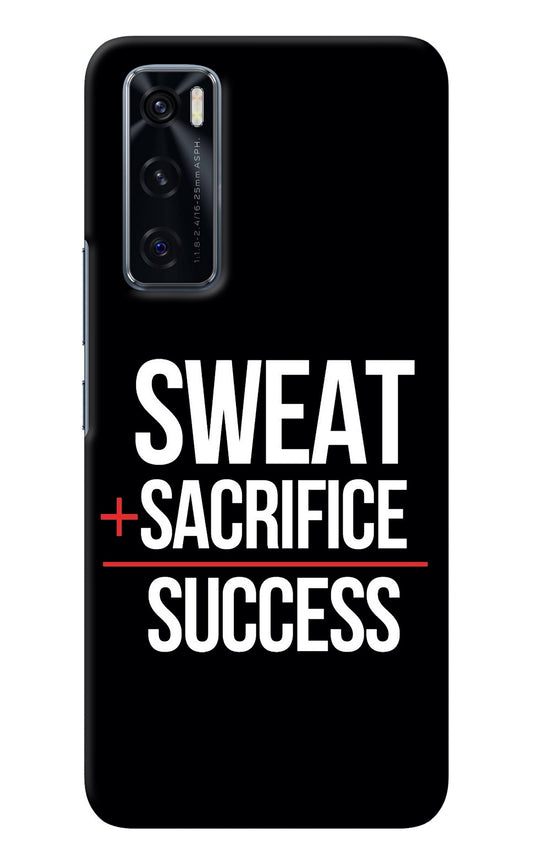 Sweat Sacrifice Success Vivo V20 SE Back Cover