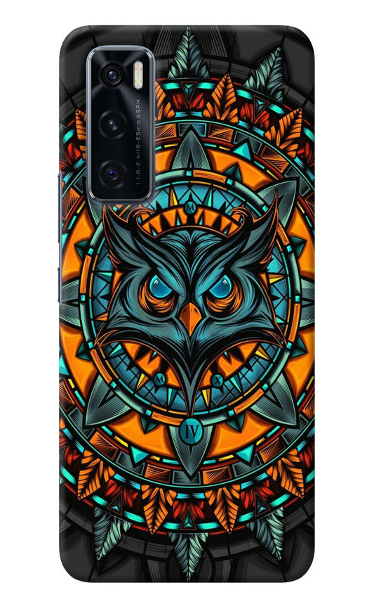 Angry Owl Art Vivo V20 SE Back Cover