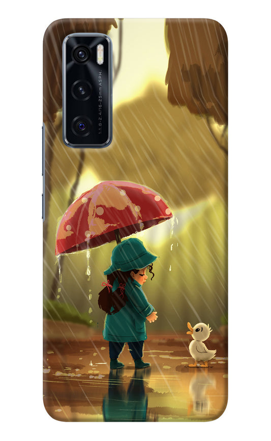 Rainy Day Vivo V20 SE Back Cover