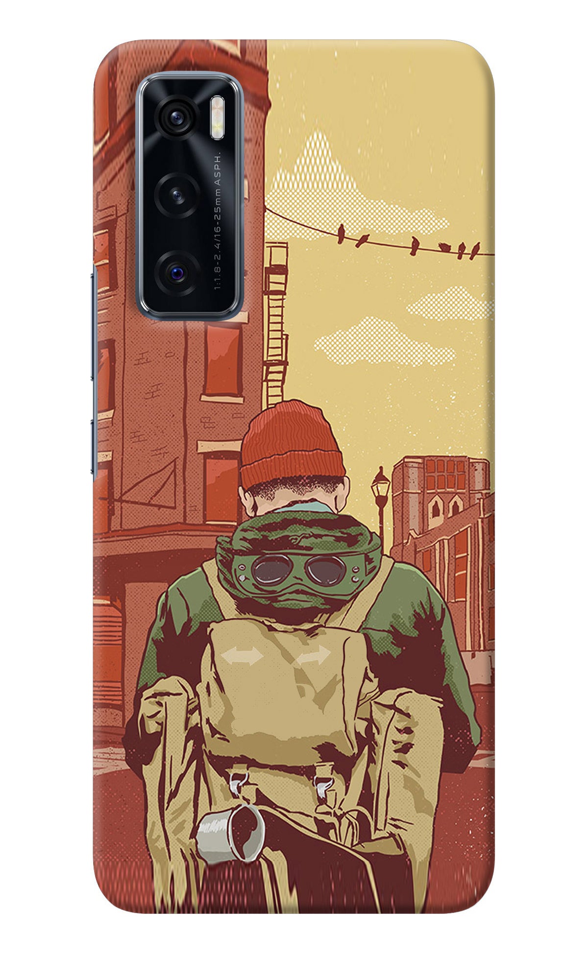 Adventurous Vivo V20 SE Back Cover