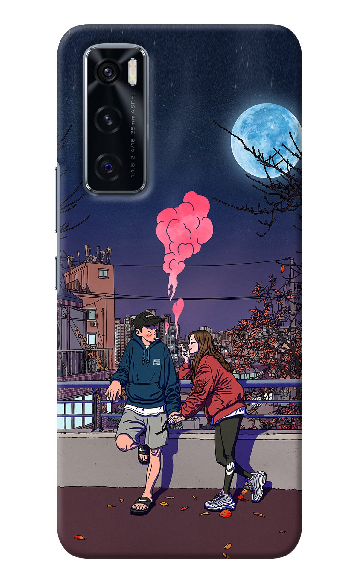 Chilling Couple Vivo V20 SE Back Cover