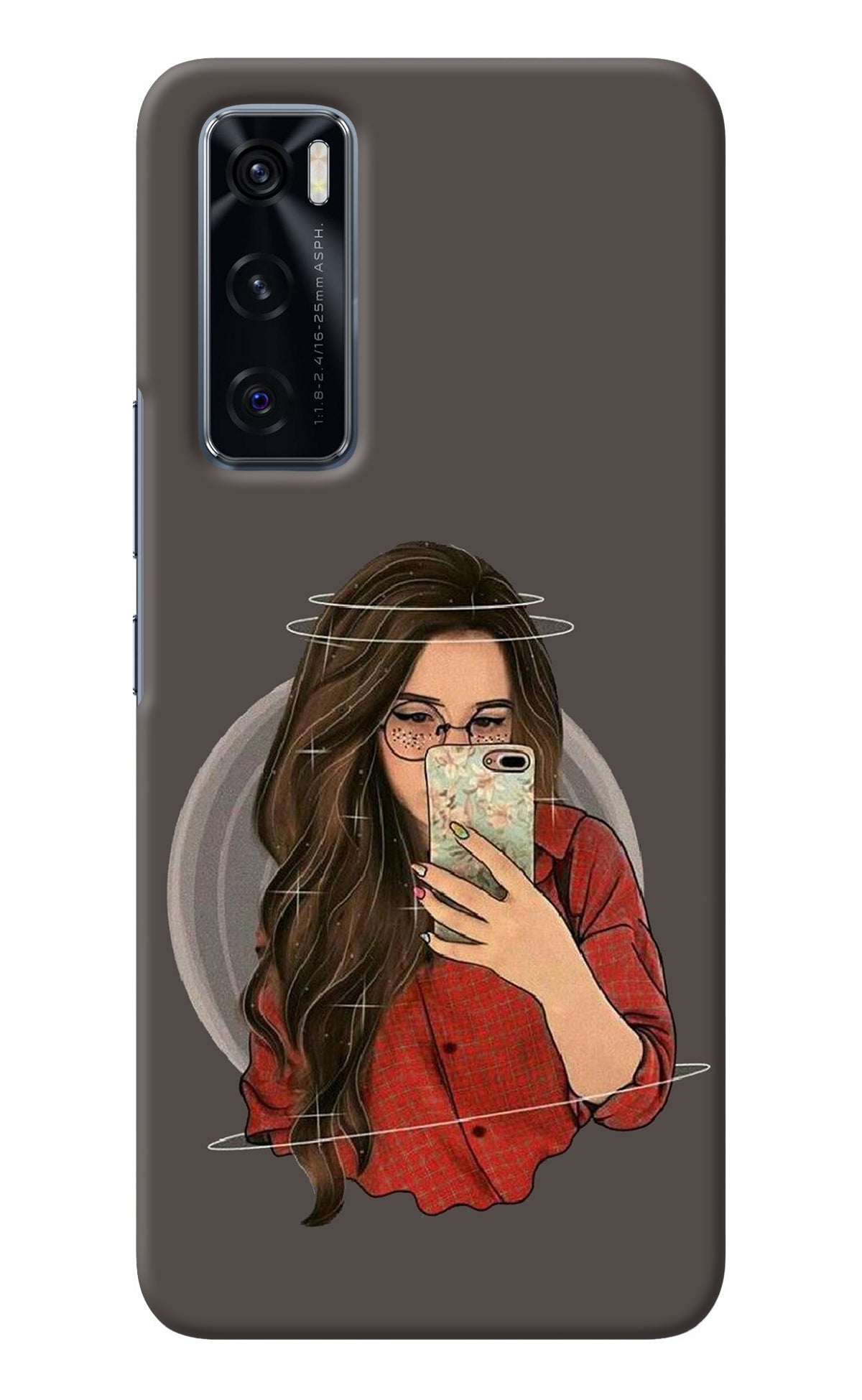 Selfie Queen Vivo V20 SE Back Cover