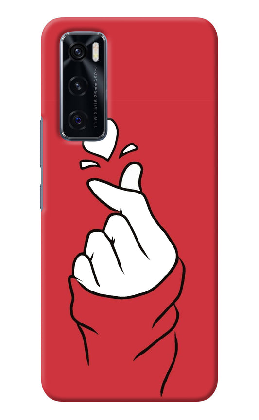 Korean Love Sign Vivo V20 SE Back Cover