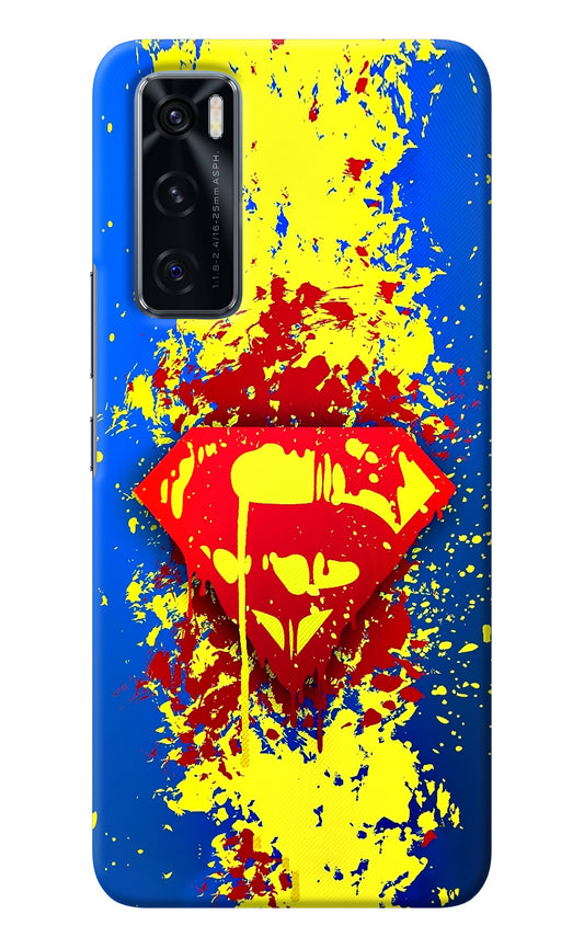 Superman logo Vivo V20 SE Back Cover