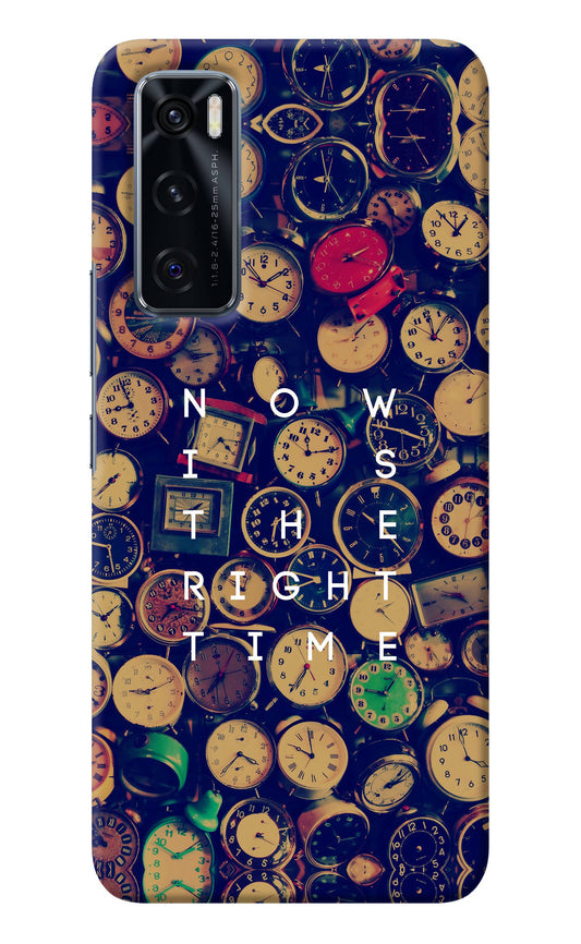 Now is the Right Time Quote Vivo V20 SE Back Cover