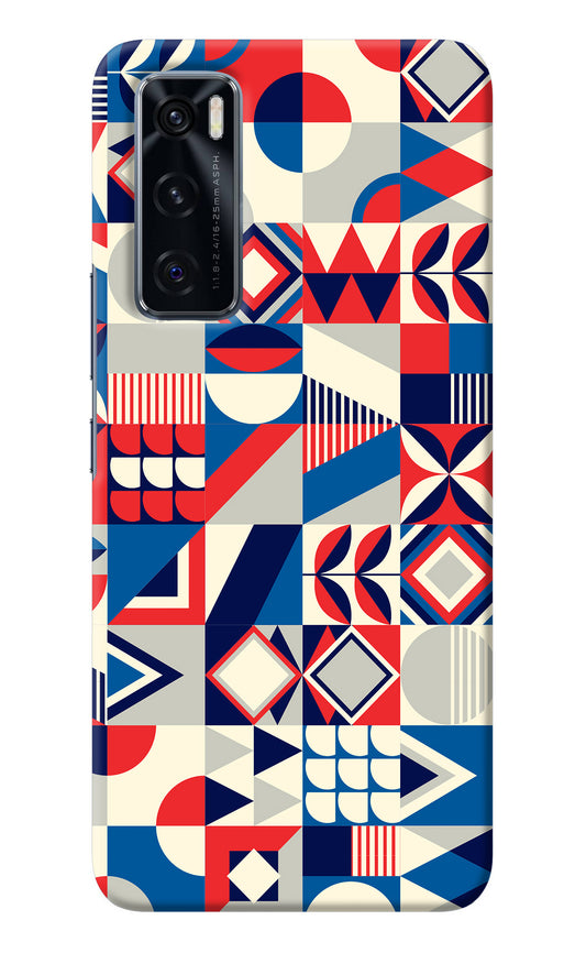 Colorful Pattern Vivo V20 SE Back Cover