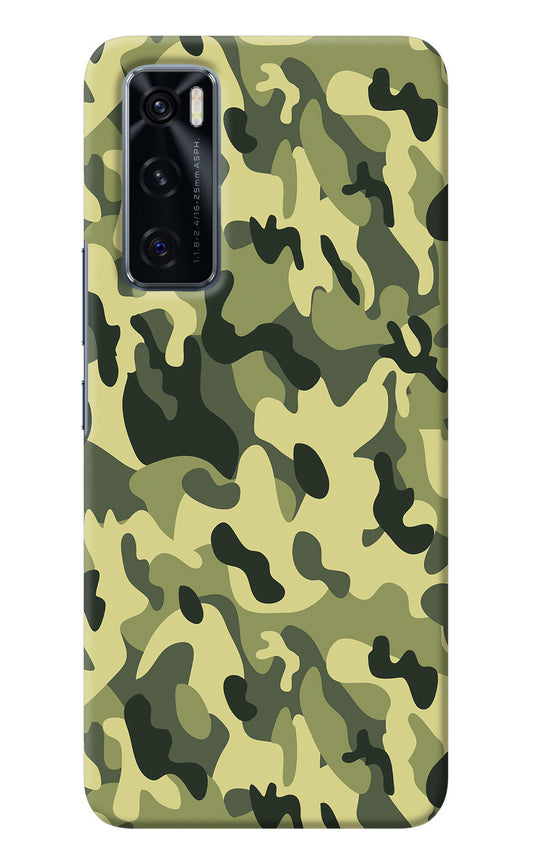 Camouflage Vivo V20 SE Back Cover