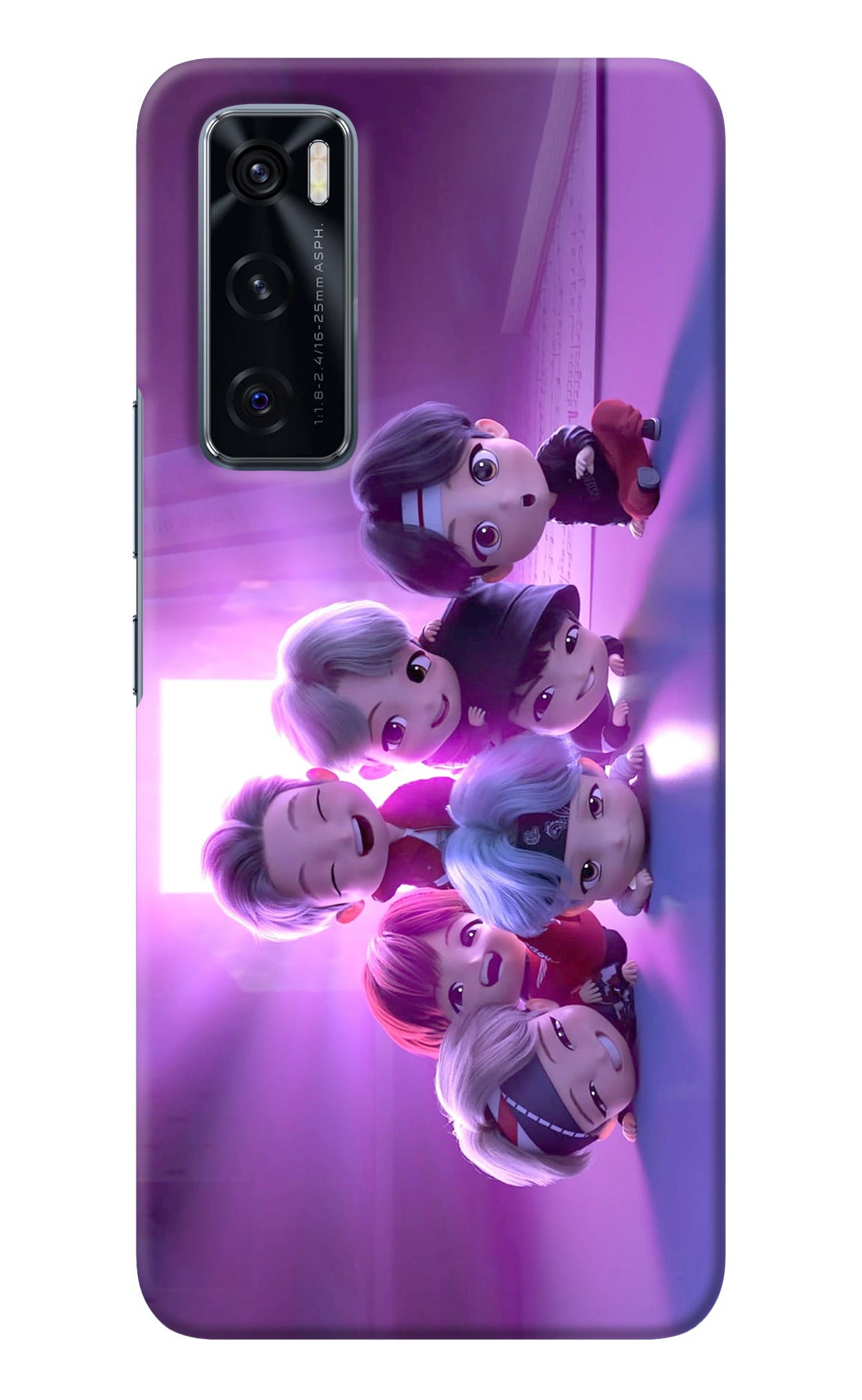 BTS Chibi Vivo V20 SE Back Cover