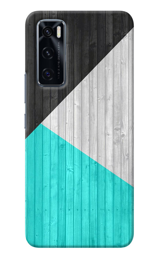 Wooden Abstract Vivo V20 SE Back Cover