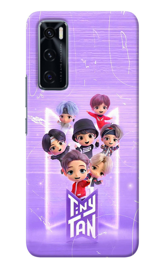 BTS Tiny Tan Vivo V20 SE Back Cover