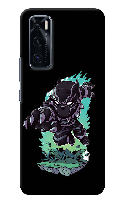 Black Panther Vivo V20 SE Back Cover